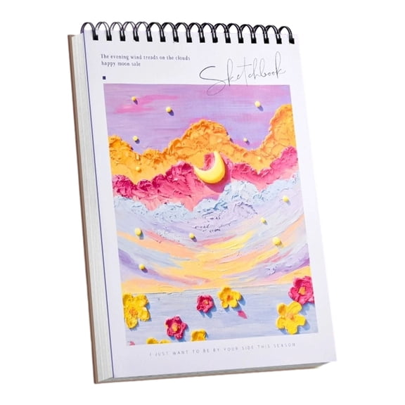 Professional Sketch Pads With Thick Acid Paper A4 Size For Drawing And Sketching