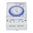 thumbnail image 3 of Timer Switch, 300 Hours Off Power Compensation 100-240VAC Flame Retardant Stable Performance Time Control Switch Clock Type Accurate  for Home for Supermarket, 3 of 7