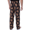 thumbnail image 2 of Star Wars Chewbacca Pyjama Pantalon de Détente Noir pour Dormir, 2 of 4