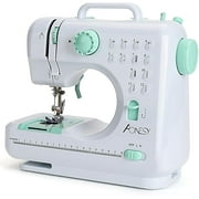 Portable Sewing Machine,Mini Sewing Machine for Beginner,Electric Crafting Mending Household Sewing Machines,12 Stitches 2 Speed with Foot Pedal Perfect for Basic Sewing, Women, Kids