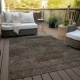 thumbnail image 6 of Addison Rugs Chantille Indoor/Outdoor Transitional Geometric Brown Washable Rectangle Rug, 10' x 14', 6 of 6