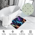 thumbnail image 3 of Note Polyester Chair Rug Mat, Non-Slip and Machine Washable Area Rugs, 3 of 6