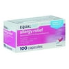 Equaline Antihistamine Allergy Relief Capsules with Diphenhydramine HCl 25 mg, 100 Count, 3 Pack