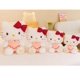 thumbnail image 1 of Popular lindo abrazando corazón rosa KT gato de peluche de juguete ropa de cama para niños juguete relajante cómodo encantador adorno para el hogar, 1 of 4