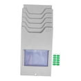 thumbnail image 4 of GARVALON Timecard Slot Holder Rack Card Holders Grey Plastic for Managers 1Pack, 4 of 7