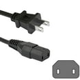 thumbnail image 2 of HQRP 10ft AC Power Cord for Definitive Technology ProSub 600 800 1000 Subwoofer Mains Cable + HQRP Coaster, 2 of 3