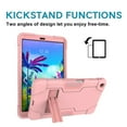thumbnail image 6 of FIEWESEY For LG G Pad 5 10.1 inch Case,Goldcherry Kids Friendly Heavy Duty Shockproof Dropproof Hybrid Rugged Armor with Kickstand Full Body Protective Case for LG G Pad 5 10.1 inch(Rose Gold), 6 of 6