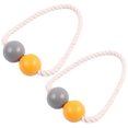 thumbnail image 1 of Drape Tie Backs Magnetic: 2PCS Decorative Drape Weave Holders Drapery Holdbacks, 1 of 10