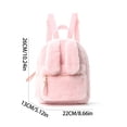 thumbnail image 3 of WAYUTE Backpack for Kids Cute Backpacks with Rabbit Ears Design Large Capacity Solid Color Lightweight and Everyday Use Bookbag Casual Outdoor Travel, 3 of 7