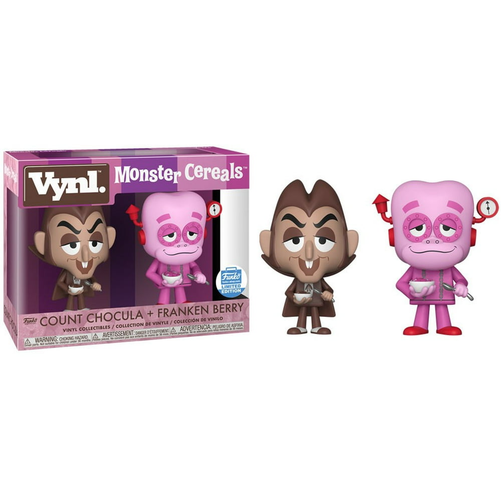 Funko Monster Cereals Vynl. Count Chocula & Franken Berry Vinyl Figure 2-Pack - Walmart.com