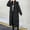 Black, variant on WFJCJPAF Clearance! Winter Coats for Women With Hood,Women's Extended Length Cotton Coat Women's Extended Length Over-the-knee Loose Cold-proof Warm Thickened Hooded Cotton Coat