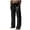 A-Black965, variant on Men's Skull Print Drawstring Wide Leg Pant Drop Pocket Flowy Spring Daily Wear Long Trouser