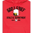 thumbnail image 3 of Peanuts - Good Grief Athletic Department Woodstock - Men's Pullover Hoodie, 3 of 6