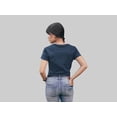 thumbnail image 5 of 4th of July Born Free Distressed Vintage Eagle Women's Juniors Soft T Shirt, 5 of 5