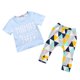 thumbnail image 1 of Camiseta de bebé recién nacido de 2 piezas Tops recién nacidos impresos + Pantalones Trajes completos 6- Baoblaze Niños ropa fijada, 1 of 8