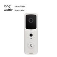 thumbnail image 2 of Kearding Timbre de vídeo con WiFi, aplicación alimentada por batería, reproducción de mensajes infrarrojos, detección de movimiento, toma de fotos, Accesorios para electrodomésticos Blanco Kearding HA066457-01B, 2 of 6