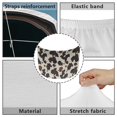 thumbnail image 6 of Uorisanigo Cow Print Car Hood Cover, Universal Fit for Cars, Truck, Van, SUV, Stretch Polyester Car Hood Waterproof Cover, Effortless Maintenance, Easy Installation, 6 of 7