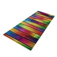 thumbnail image 3 of veasfak Set of 2 Multicolor Area Rugs Carpet Anti-slip Decorative Doormat Floor Mat, 3 of 9