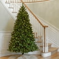 thumbnail image 2 of National Tree Company Pre-Lit Artificial Christmas Tree, Green, North Valley® Spruce, Clear Lights, Includes Stand, 7.5 Feet, 2 of 3