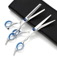 thumbnail image 2 of 3 Piece Scissor Set Home Hairdressing Scissors Fringe Scissors Flat Scissors Thinning Dental Scissors, 2 of 5