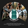 thumbnail image 7 of Gukieu ECG Wave Print Men's Quick Dry Fitness Vest, Round Neck Sleeveless Fitness Bodybuilding Top-3X-Large, 7 of 7