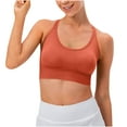 thumbnail image 1 of JIUIKE Débardeurs pour Femmes avec Soutien-Gorge Intégré Dos Nageur Sans Manches Col Rond Crop Top de Yoga Course Gym Soutiens-Gorge de Sport, 1 of 8