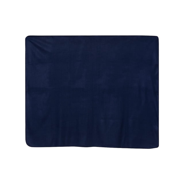 Alpine Fleece Couverture Économique, Taille Unique, Bleu Marine