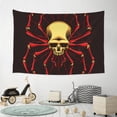 thumbnail image 6 of Xecao Red Skull Spider Print Tapestry, Wall Hanging Room Funny Decor, Backdrop Room Decor for Bedroom Living Room dormitory, 6 of 8