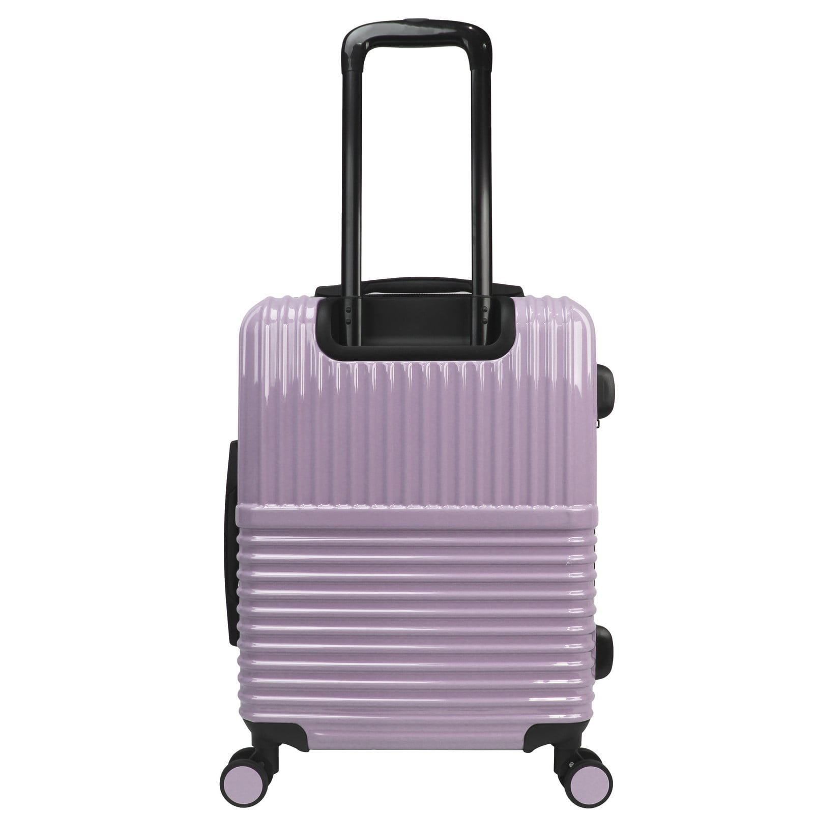 CalBags Dejuno Tonal 2-Piece Polycarbonate Lightweight Hardside Expandable Spinner Luggage Set with TSA Lock - Lavender (20 & 24)