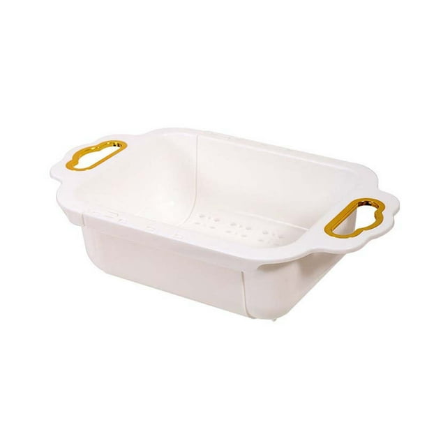Organización y almacenamiento, Almacenamiento, Organizador, Electrodomésticos de cocina, Artículos en exceso, Cesta para utensilios de cocina, Cesta para fregadero, Cesta coladora multiusos para plato