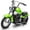 Green, variant on Electric Motorcycle for Kids, 24V 250W Dirt Bike, Two Speed Max Up to 14MPH & 60 Minutes Continuous, with Led Lights, Leather Seat, Rear Brake, Electric Motorbike for Kids/Teens, Red