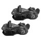 thumbnail image 5 of Zapatos aireadores de césped, aireador de jardín, herramienta de jardinería para el cuidado del césped, sandalias de aireación de césped con correas ajustables, zapatos para uñas Negro, 5 of 8