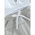 thumbnail image 6 of Aunavey My First St. Patrick's Day Newborn Baby Boys Outfit Sets Toddler Long Sleeve Sweatshirts Tops Drawstring Pants, 6 of 8