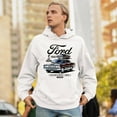 thumbnail image 4 of 1969 Ford Torino GT Cobra Sweatshirt American Muscle Car Classic Vintage Retro FoMoCo Performance Licensed Hoodie, 4 of 7