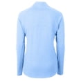 thumbnail image 3 of Women's Cutter & Buck  Heather Powder Blue Southern University Jaguars Adapt Eco Knit Heather Recycled Full-Zip Jacket, 3 of 3
