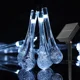 thumbnail image 1 of ZHAOCHENG Luz Solar Exterior, ZVO 30 LED 6.3M Luz Solar de Gota de Agua para Exteriores e Interiores, Lámpara Decorativa Impermeable para Jardín, Árboles, Fiestas de Navidad, Terraza (Blanco), 1 of 5