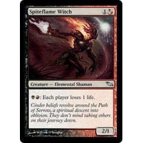 MtG Shadowmoor Uncommon Spiteflame Witch #197