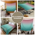 thumbnail image 6 of Ombre Green Pink Tapestry for Bedroom Wall Hanging Tapestry, Colorful Painting Ceiling Backdrop Tapestries Poster Blanket Wall Decor for Teens Room Living Room Dorm 39" x 59", 6 of 8