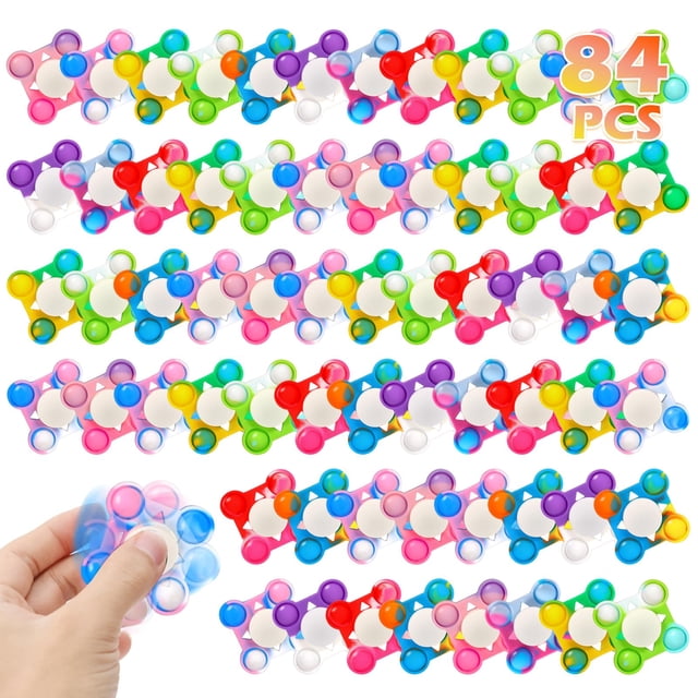 Fidget Spinners ASPULU, 84 unidades, para aliviar el estrés de niños y adultos