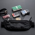 thumbnail image 4 of Fanny Pack - Riñonera impermeable para hombre y mujer con correa ajustable para viajes, deportes y correr, 4 of 5