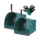 thumbnail image 4 of 2 piezas Bolsas de jardín para escombros, recolectando hojas de hojas de desecho de patio portátil con guantes para comunidades patio trasero al aire 270L 105CMX56CMX43CM, 4 of 8