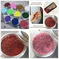 thumbnail image 4 of 8Pcs 30ML 45S Fast Cure Crystal Hard UV Resin Curable Glue,High Transparency+12 Glitter Sequins +Dry Flowers +Glitter Powder with Tweezer and lamp for Jewelry Earrings Necklace Bracelet, 4 of 6
