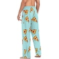 thumbnail image 6 of FREEAMG Racoons Family Pattern Men's Pajama Pants Sleepwear Lounge Pajama Bottoms, 6 of 7
