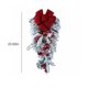 thumbnail image 3 of Fiudx Ofertas relámpago del día, solo en línea 1 pieza de corona decorativa para puerta de entrada para Navidad, corona decorativa para puerta de entrada, decoración para escalera, decoración para re, 3 of 7