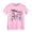 Pink, variant on Shadoumai Easter Egg Bunny Graphic Tee For Kids Toddler Boys Girls Holiday Celebration T-Shirt