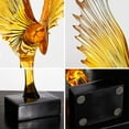 thumbnail image 6 of Tongina Abstract Sculpture Wing Statue Minimalist Collectible Figurines Spreading Wing Figurine for Office Bookshelf Home Porch Decor Yellow, 6 of 6