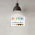 thumbnail image 5 of Shangniulu inclusive classroom boho rainbow decor,in this classroom poster Everyone is Welcome Her Educational Diversity classroom Wall Art Metal Tin Sign 12x8Inches, 5 of 6