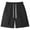 Black, variant on NAFUU Men's Cargo Sweat Shorts Men's Workout Shorts Drawstring Elastic Waist Lightweight Summer Casual Shorts With Pocket Relaxed Fit Pants