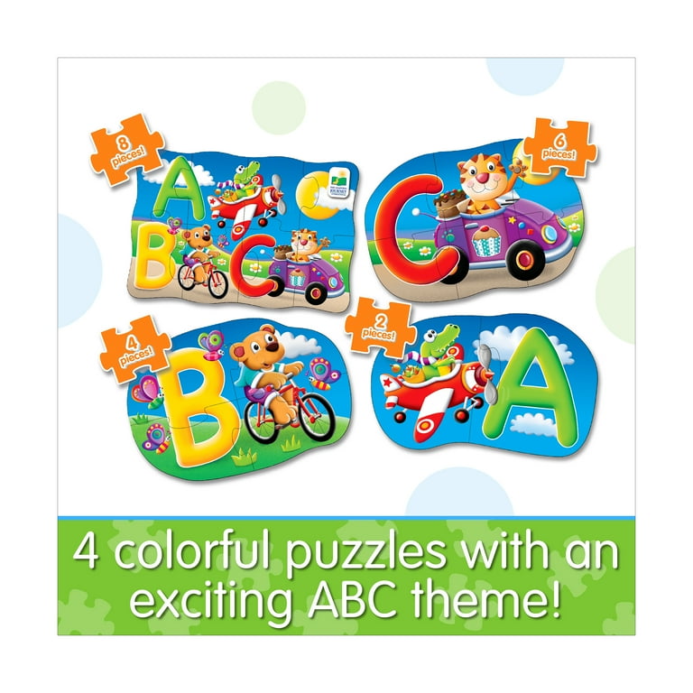 The Learning Journey My First Puzzle Set, 4-in-a-Box, ABC