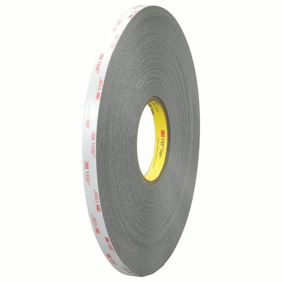 3M® 4936 VHB™ Tape, 1/2" x 5 Yd., Gray